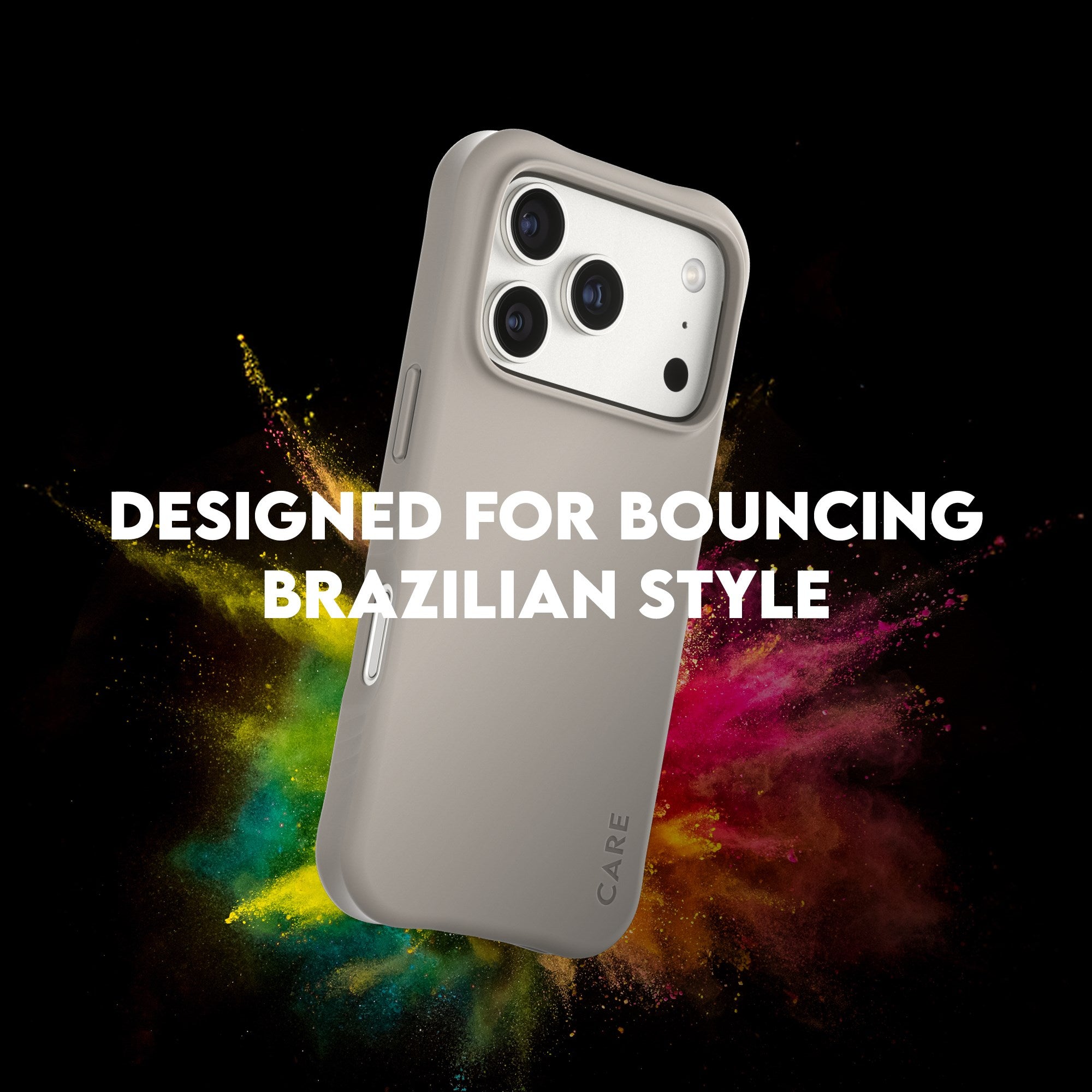 CARE™ by PanzerGlass® Samba Case Vanilla w. MagSafe iPhone 17 Pro